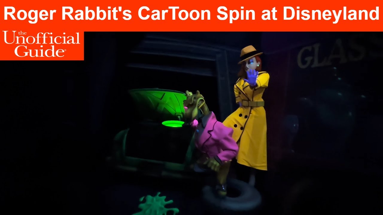 Roger Rabbit’s Car Toon Spin at Disneyland 4K POV - YouTube