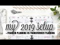 My 2019 PLANNER SETUP + Franken Planning vs Transformer Planning | At Home With Quita