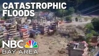 East Bay Nepalese community worried after catastrophic floods near Nepal and China border