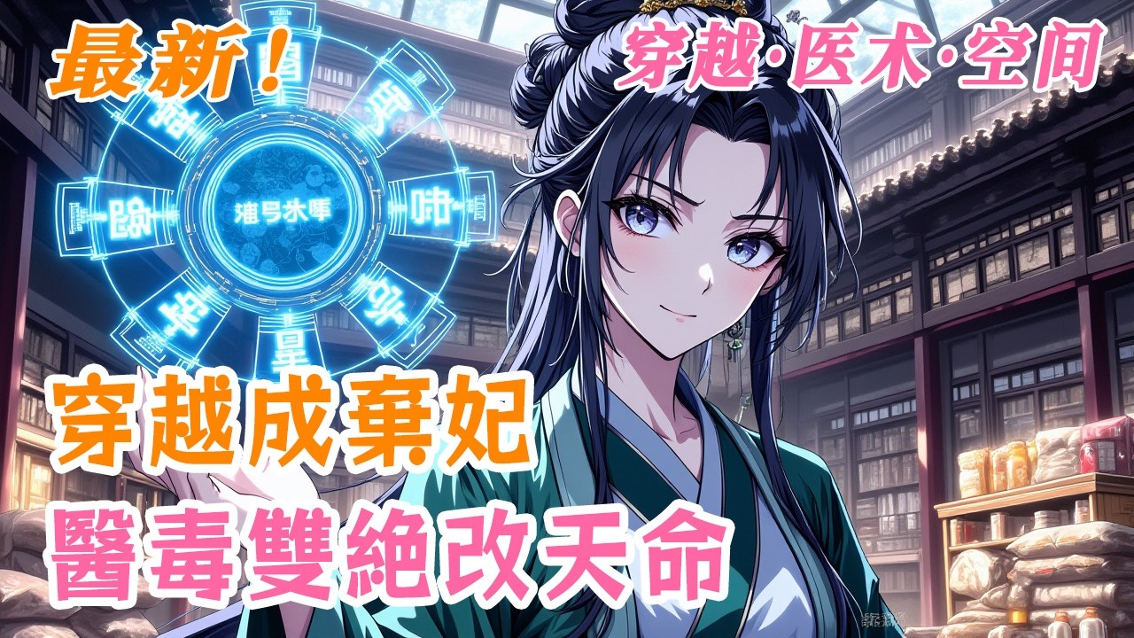 🔥最新！《穿越成棄妃，醫毒雙絕改天命》天才神醫魂穿醜妃，新婚夜一針制冷王；手握神奇醫療空間，治頑疾、囤物資、鬥綠茶，終成驚豔天下第一寵妃 #推文 #動漫 #漫画解说