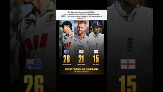 Most WTC Wins as Captain 🏆🔥 Pat Cummins vs Ben Stokes vs Joe Root!