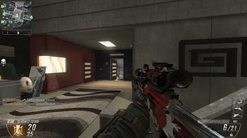 Black Ops 2 - Sniper Clip 5 Kill spree with Ballista on Raid [HD]