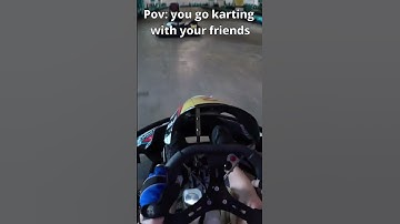 Pov: you go karting with your friends #karting #gokart #automobile #gopro #kart
