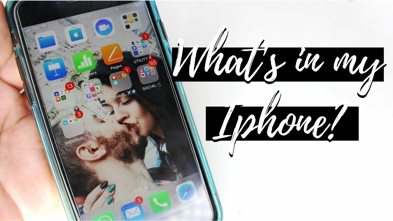 WHAT'S ON MY IPHONE 8? 📲 