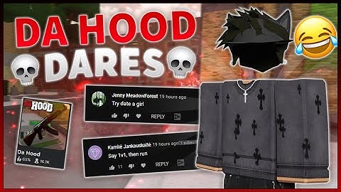 Funny Da Hood Dares Roblox Funny Moments - da hood roblox id