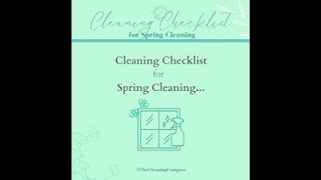 Spring Cleaning Checklist ✔️ #cleaning
