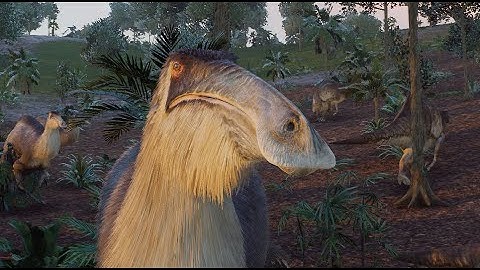 Day 236 of adding a Deinocheirus to this park until they