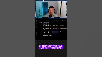 How to Modifying Elements Inside the List in Python #programminglanguage #coding #dataanalytics