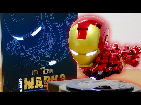 アイアンマンマーク3 浮遊 アイアンマンMARK3のフィギュアが浮く!?Iron Man MK3 Magentic