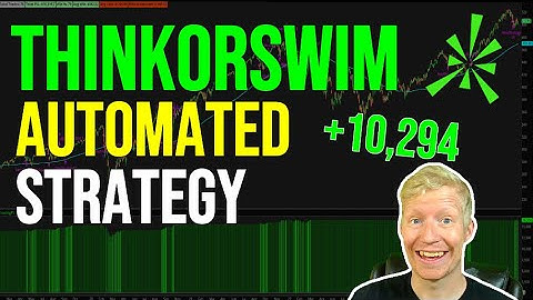 Automated Trading Strategy in ThinkorSwim