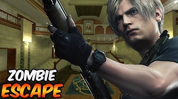 CSS Zombie Escape ze_biohazard2_sewer_v4c on NiDE