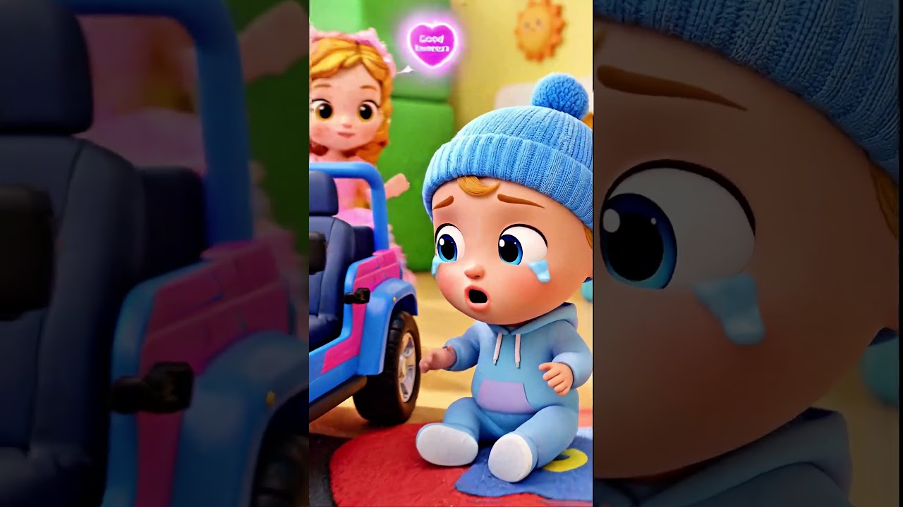 Let’s Share the Toy JEEP Car! 🤝 Juju & Dudu Good Manners for Kids | kid TV #babyvideos #foryou