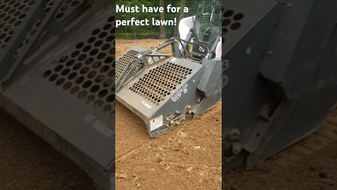 bobcat landscape rake 