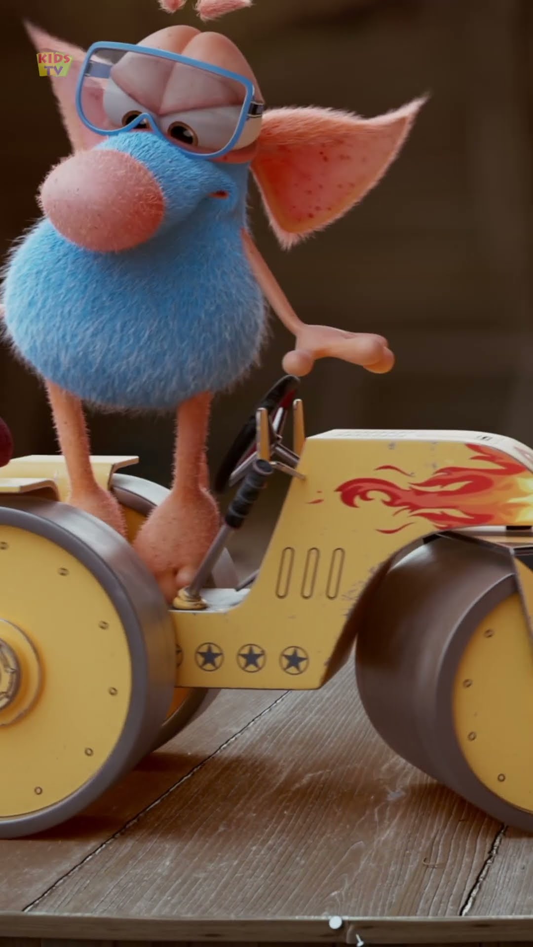 Kids Funny Cartoon The Race Driver - #ratticmini #cartoon #shorts #video #cartoonshow