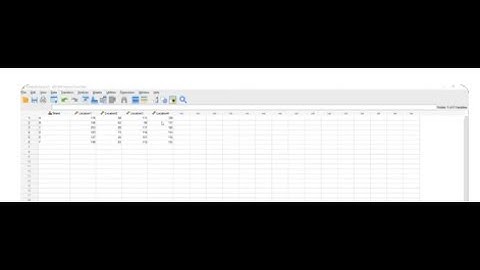 Friedman Non-Parametric Test in SPSS