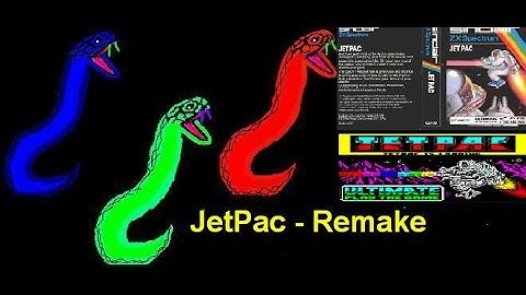 JetPac Demo Gamemaker ZX Spectrum SlashnburnSoftwareStudio