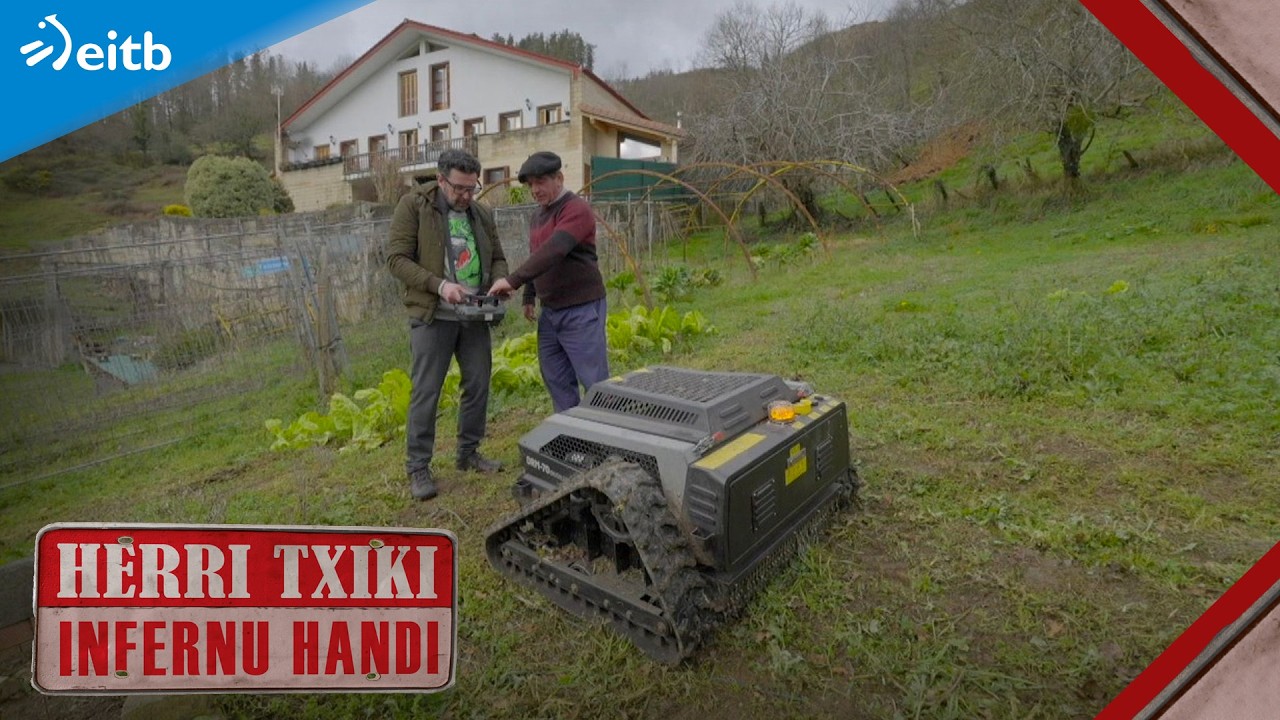 Asmakizun teknologiko iraultzailea: basoan sasiak garbitzeko robota!