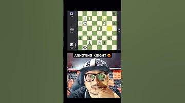 Bullet Chess Live #chess Annoying Knight Checkmate