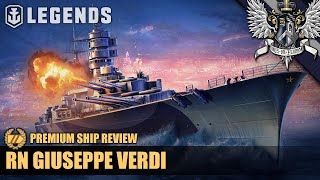 WoWS: Legends - Giuseppe Verdi - Premium Ship Review