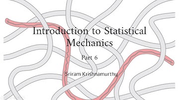 Molecular Simulation Theory And Practical Applications - Statistical Mechanics Part 6
