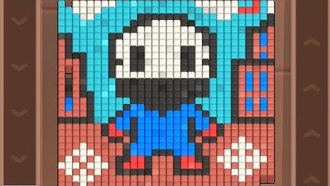 Walkthrough van Color Pixel Shooter Level 27