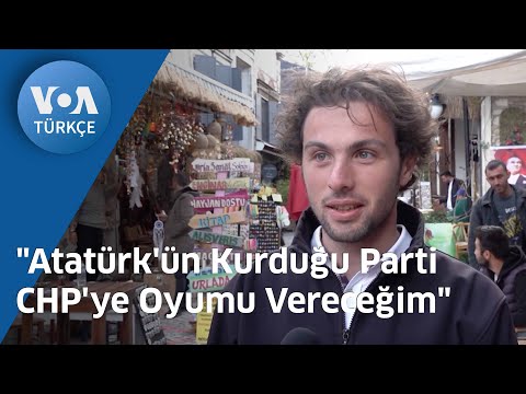 "Atatürk'ün Kurduğu Parti CHP'ye Oyumu Vereceğim"| VOA Türkçe
