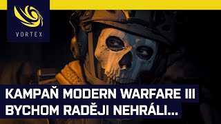 Call of Duty: Modern Warfare III hlásá, kvůli kampani si hru rozhodně nekupujte