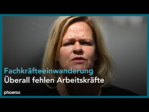 Nancy Faeser zum
