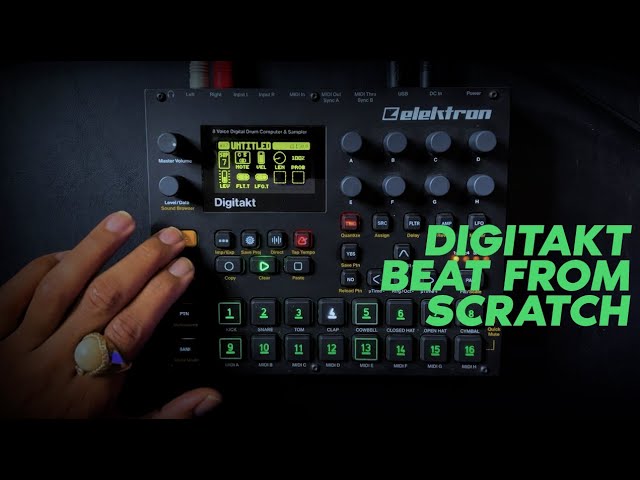 Digitakt | Beat From Scratch | Tutorial - YouTube