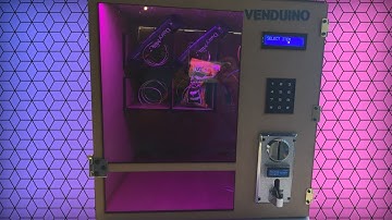 Arduino Homemade Vending Machine + Code