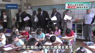 東村山市のゴミ処理施設を見学