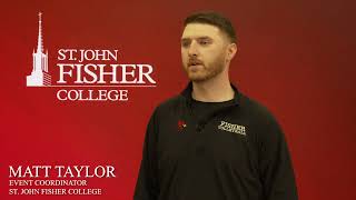 Cheshire AV Presents Matt Taylor St. John Fisher Testimonial