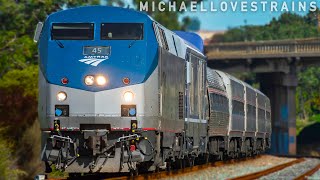 2018: Amtrak P42DC's on the Pacific Surfliner by MichaelLovesTrains 2,038 views 1 month ago 16 minutes