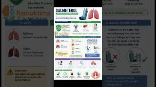 Salmeterol Uses, Side Effects & Mechanism | Pharma Explained | #Ramuktima #Shorts