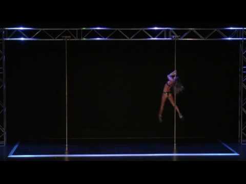 maddie sparkle miss pole dance australia 2015