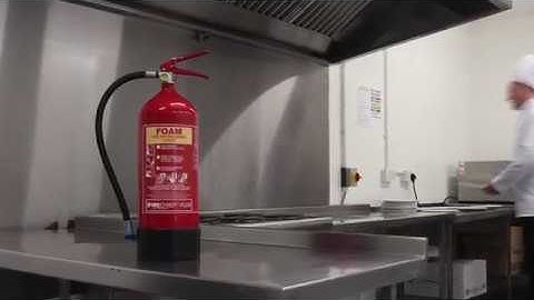 The Firechief F Plus Extinguisher