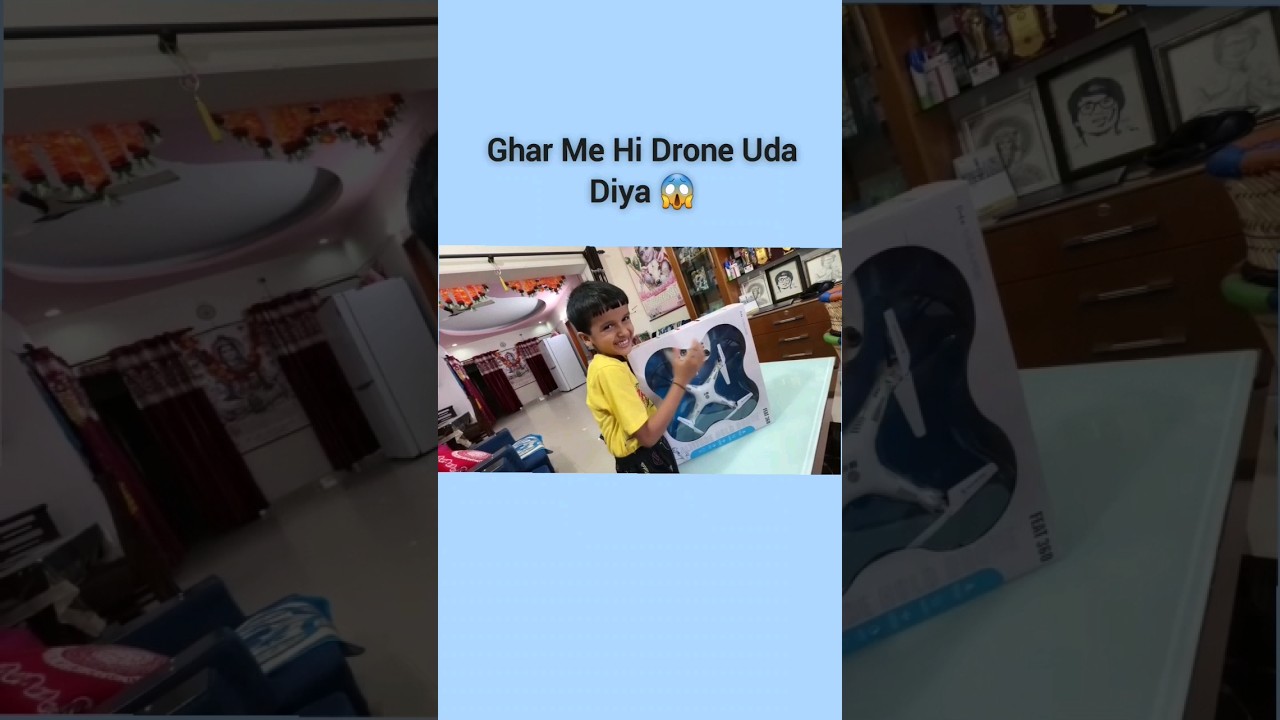 Piyushi ne Ghar me hi Drone Uda diya 😱 / Bhari nuksan ho jata / Teaser / Minivlog by SJMV #minivlog