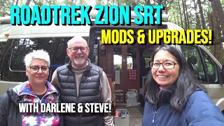 Roadtrek Zion SRT Campervan Mods & Upgrades by Steve & Darlene!