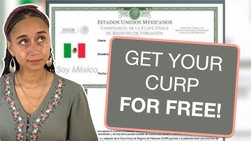 How to Find and Print your CURP