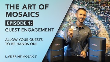 The Art of Photo Mosaics: Guest Engagement - Allow Your Guest to be Hands On!