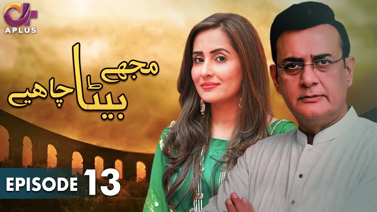 Pakistani Drama  Mujhe Beta Chahiye   EP 13  Aplus Gold  Sabreen Shahood Alvi Aiza Awan  CH1