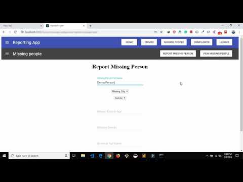 Crime Reporting System In ReactJs | Source Code & Projects