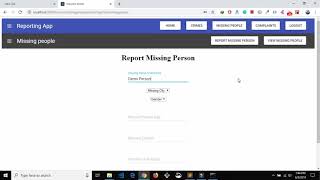 Crime Reporting System In ReactJs | Source Code & Projects