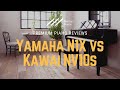  discover the beauty of hybrid pianos  yamaha n1x vs kawai nv10s review demo  comparison 