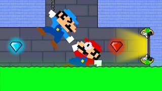 Mario Hot & Mario Ice Escape Watergirl And Fireboy Part 31