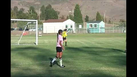 Ashley Cribbs soccer video