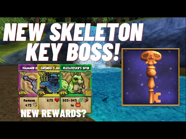 Wizard101 brings out a new gold skeleton key boss with 'valuable' loot