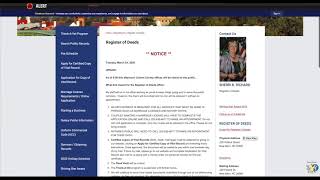 Register of Deeds Alternative Services