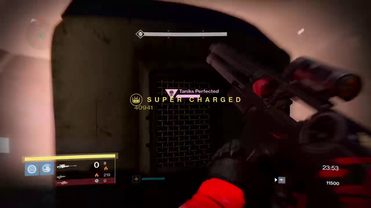 Weekly Nightfall Strike Taniks Perfected
