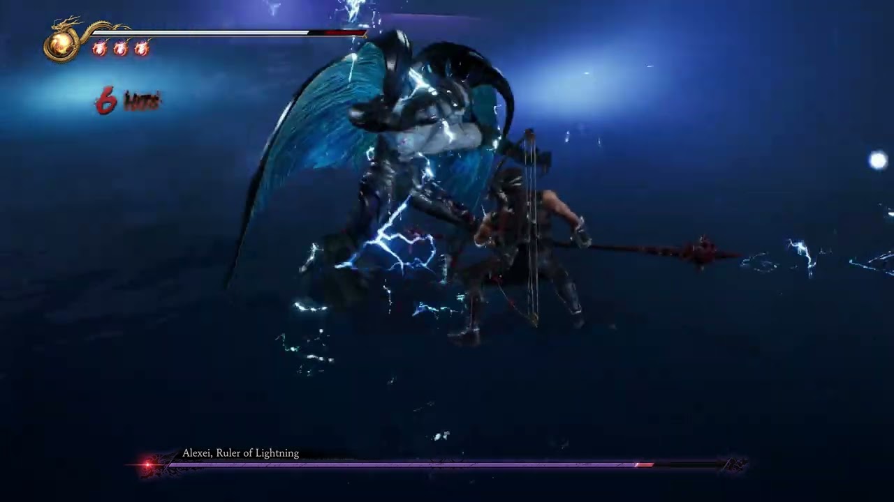 Ninja Gaiden 2 Black Chapter 4 Boss Fight Alexei, Ruler of Lightning